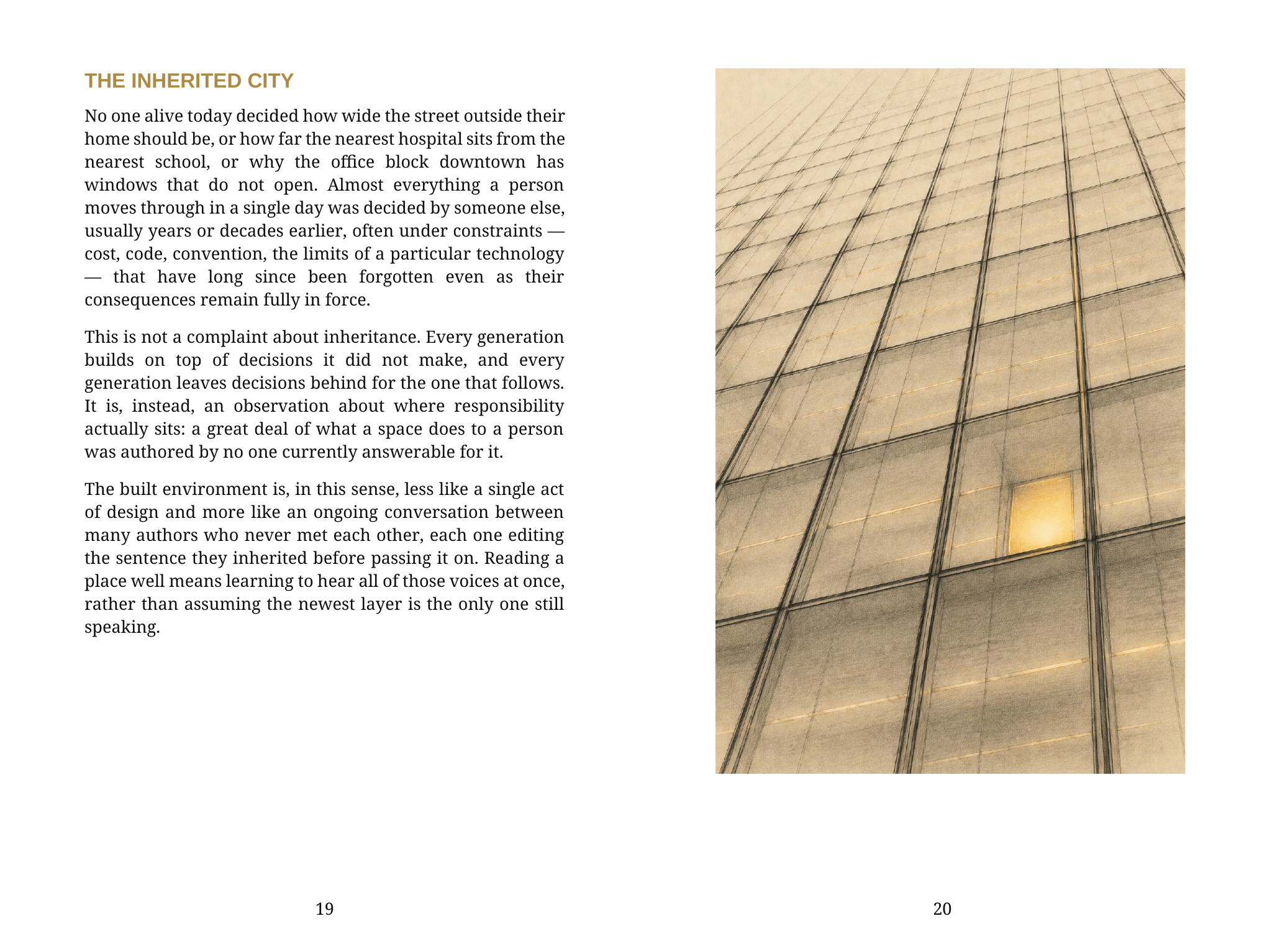 Interior spread on visual language from The BlackBook Foundation